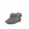 Pantoufles Grises en Cuir Nubuck JOSEF SEIBEL